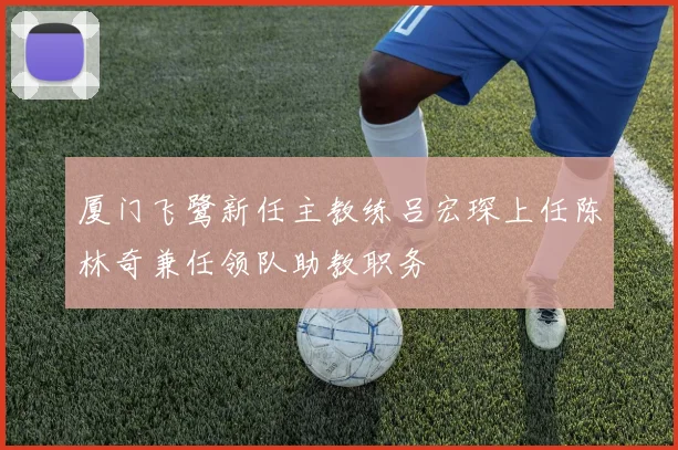 厦门飞鹭新任主教练吕宏琛上任陈林奇兼任领队助教职务